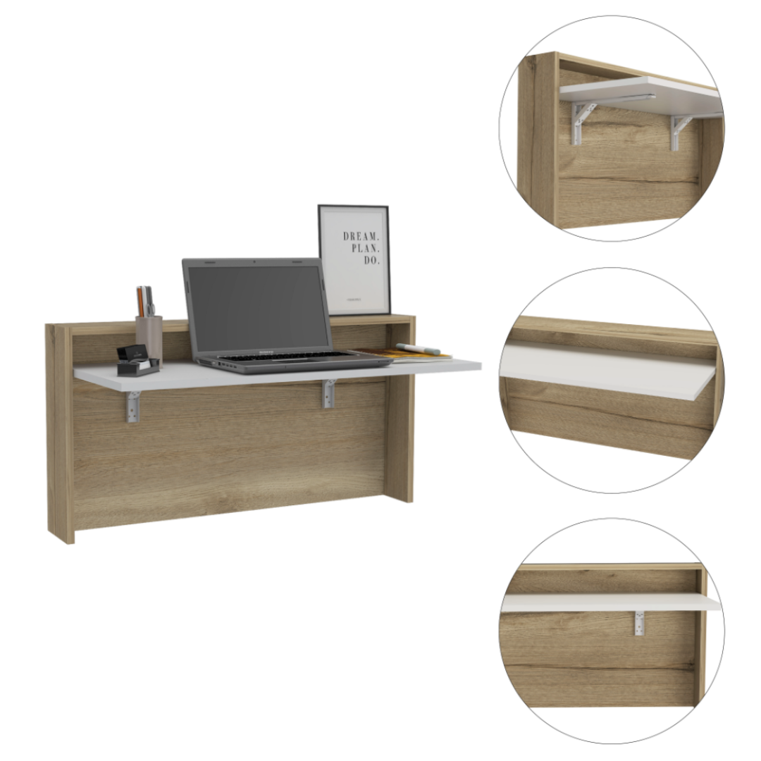 London Floating Desk, Wall Assembly