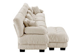 CLOUDIES 173" Sofa 4 Seater with 1 Ottoman