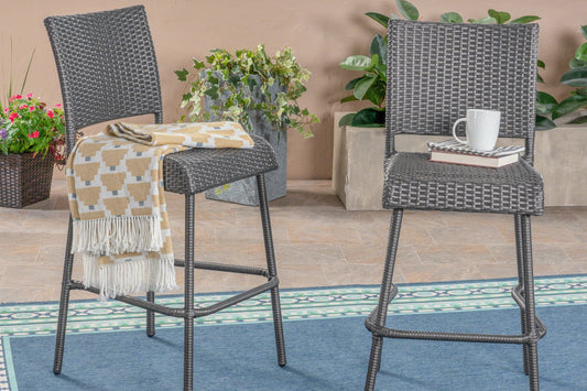 WELRO 29' Outdoors Barstools - Set of 2