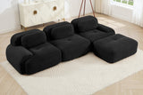 MIA 117'' 3-Seater Sofa with 1 Ottoman