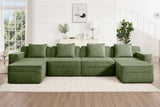 MARTHA 153" 4-Seater Sofa with 2 Ottomans