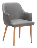 Wisom Dining Chair (Set of 2) Gray