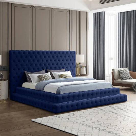 Revel Velvet King Bed