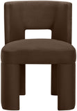 Zuno - Velvet Performance Fabric Upholstered Dining Chair (Set of 2)