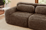 MELLOW 114" 3-Seater Sofa with 1 Ottoman