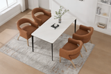 ALINO 25" Modern Barrel Chair