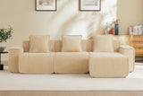 HARRISON 108" 3-Seater Sofa with 1 Ottoman