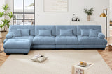 CLOUDIES 173" Sofa 4 Seater with 1 Ottoman