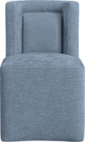 Duvina - Chenille Performance Fabric Dining Chair (Set of 2)