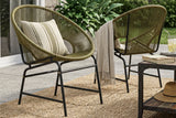 LARIN Outdoor Wicker Chair Set Of 2