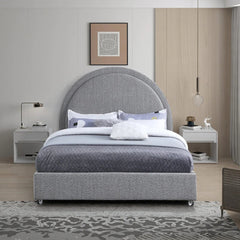 Milo Boucle Fabric Bed