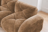 MYLO 110" 3-Seater Sofa with 1 Ottoman