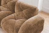 MYLO 110" 3-Seater Sofa with 2 Ottomans