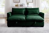 HARMONY 86" Sofa Loveseat with 2 Ottomans