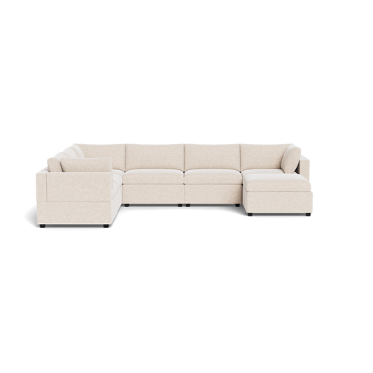 Kova Box Cushion Grand Corner + Ottoman
