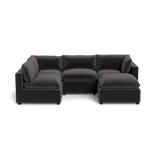 Kova Pillow Cushion L-Shape + Ottoman