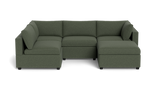 Kova Box Cushion L-Shape + Ottoman