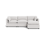 Kova Pillow Cushion Sofa 122" + Ottoman