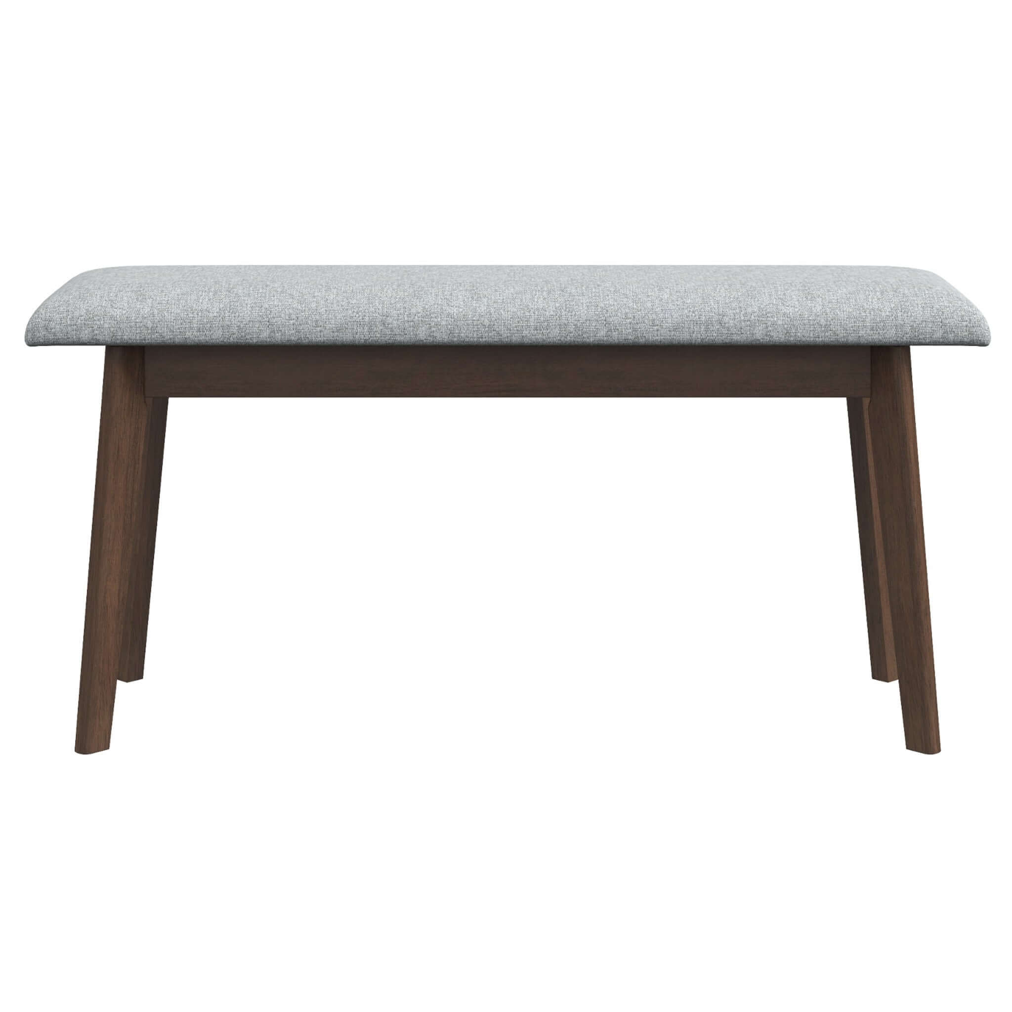 Carlos Fabric Upholstered Solid Wood Bench