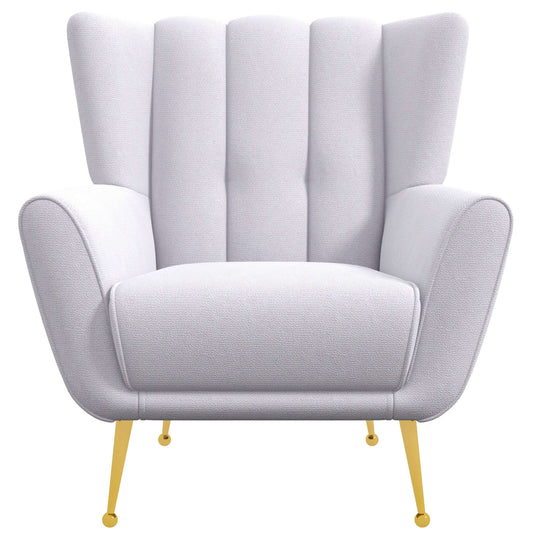 Gianna Mid-Century Modern Tufted French Boucle Armchair