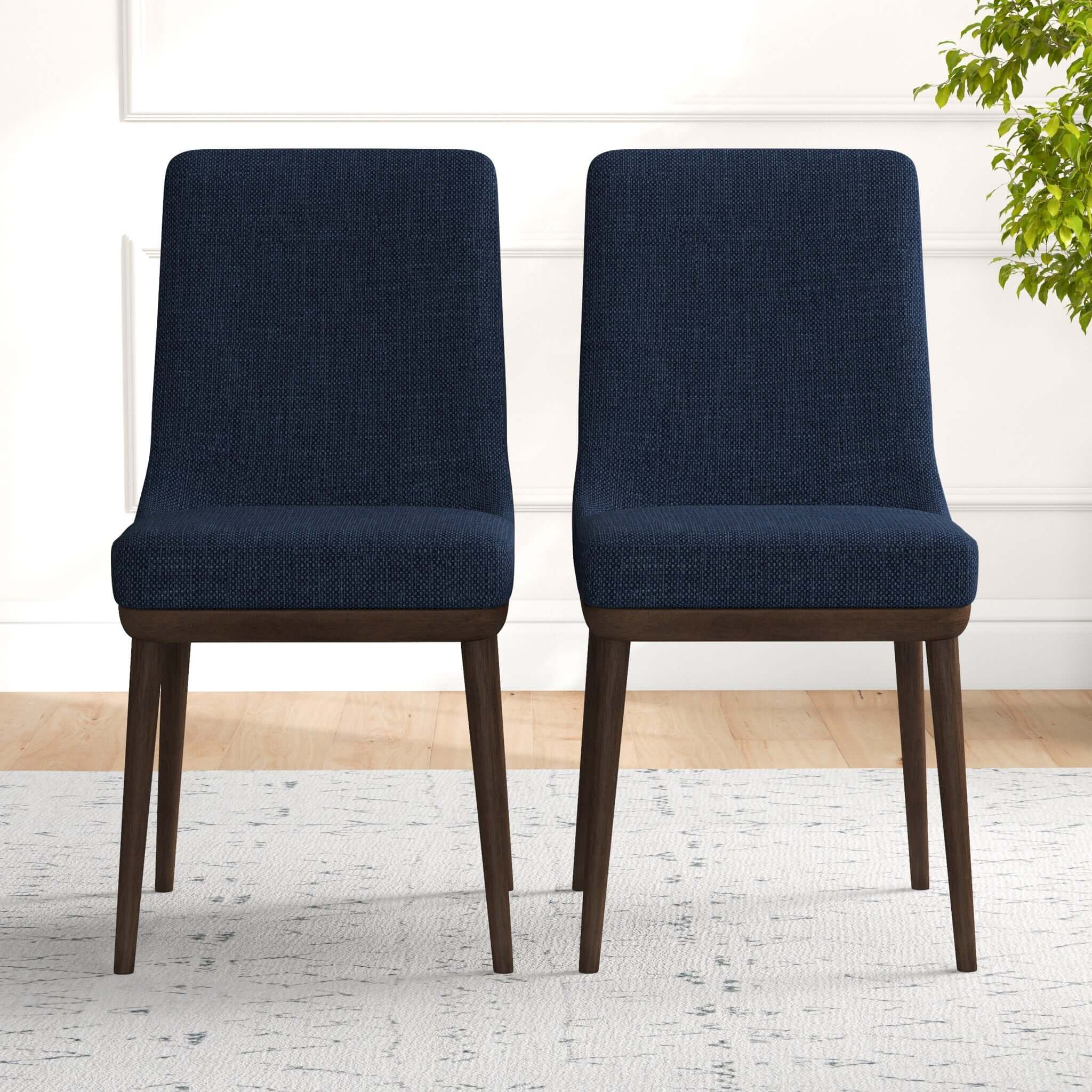 Kate Mid-Century Modern Dining Chair (Set of 2)