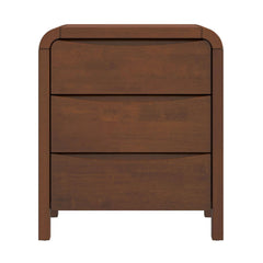 Lionel Mid Century Modern Solid Wood Nightstand Bed Side Table