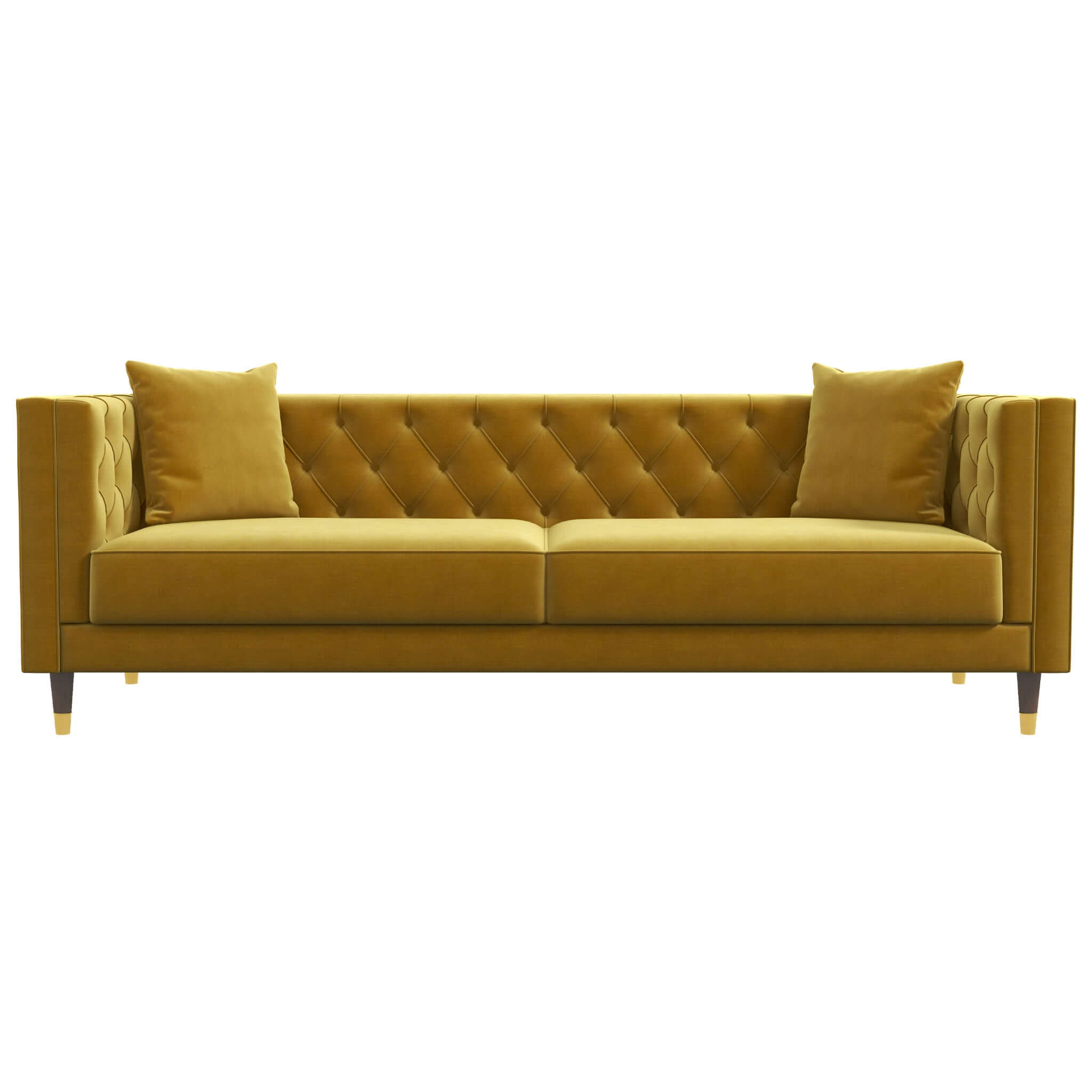 Autumn Velvet Sofa