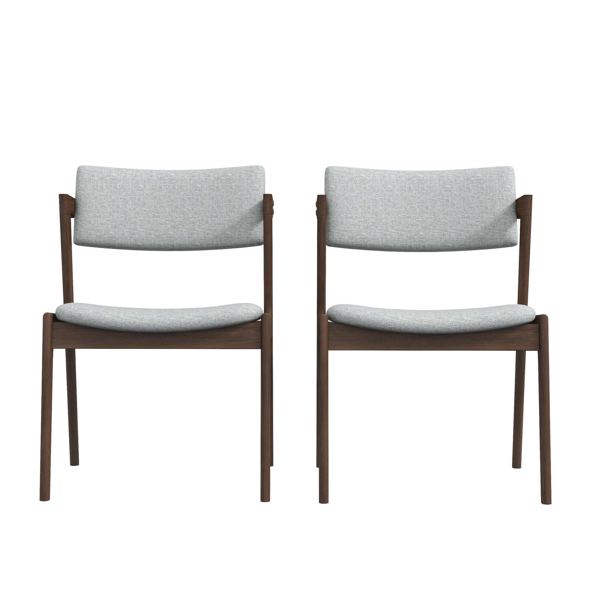 Edwin Mid Centruy Modern  Dining Chair Set of 2