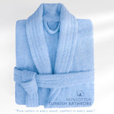 American Soft Linen Luxury Men’s 100% Cotton Turkish Bathrobe – Quick Dry, Soft, Absorbent & Lightweight