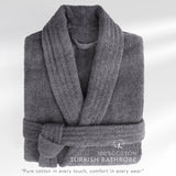 American Soft Linen Luxury Men’s 100% Cotton Turkish Bathrobe – Quick Dry, Soft, Absorbent & Lightweight