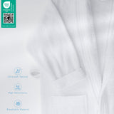American Soft Linen Luxury Women’s 100% Cotton Turkish Bathrobe – Quick Dry, Soft, Absorbent & Lightweight