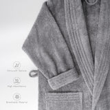 American Soft Linen Luxury Men’s Robe – 100% Cotton, Quick Dry, Turkish Bathrobe for Wholesale