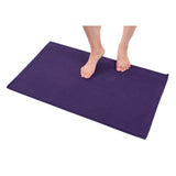 American Soft Linen 100% Cotton Bath Mat Rugs, 17x24 inches with Silicone Backing, Soft Absorbent Grip-Enhanced Bath Mats for Bathroom - 50 Set Case Pack