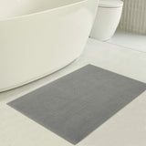 American Soft Linen 100% Cotton Bath Mat Rugs, 17x24 inches with Silicone Backing, Soft Absorbent Grip-Enhanced Bath Mats for Bathroom - 50 Set Case Pack