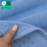 American Soft Linen 100% Cotton Bath Mat Rugs, 17x24 inches with Silicone Backing, Soft Absorbent Grip-Enhanced Bath Mats for Bathroom - 50 Set Case Pack
