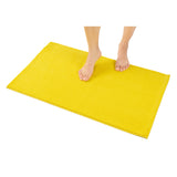 American Soft Linen 100% Cotton Bath Mat Rugs, 17x24 inches with Silicone Backing, Soft Absorbent Grip-Enhanced Bath Mats for Bathroom - 50 Set Case Pack