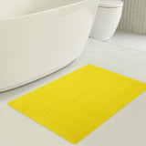 American Soft Linen 100% Cotton Bath Mat Rugs, 17x24 inches with Silicone Backing, Soft Absorbent Grip-Enhanced Bath Mats for Bathroom - 50 Set Case Pack