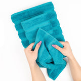 3 Piece 100% Cotton Extra Fluffy and Soft Luxury Turkish Towel Set with 20 Different Colors - 20 Set Case Pack