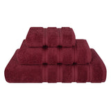 3 Piece 100% Cotton Extra Fluffy and Soft Luxury Turkish Towel Set with 20 Different Colors - 20 Set Case Pack