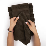 3 Piece 100% Cotton Extra Fluffy and Soft Luxury Turkish Towel Set with 20 Different Colors - 20 Set Case Pack
