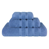 3 Piece 100% Cotton Extra Fluffy and Soft Luxury Turkish Towel Set with 20 Different Colors - 20 Set Case Pack