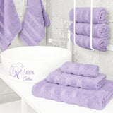 3 Piece 100% Cotton Extra Fluffy and Soft Luxury Turkish Towel Set with 20 Different Colors - 20 Set Case Pack