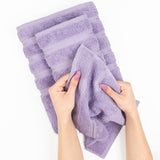3 Piece 100% Cotton Extra Fluffy and Soft Luxury Turkish Towel Set with 20 Different Colors - 20 Set Case Pack