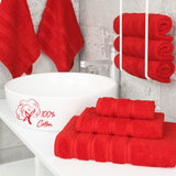 3 Piece 100% Cotton Extra Fluffy and Soft Luxury Turkish Towel Set with 20 Different Colors - 20 Set Case Pack