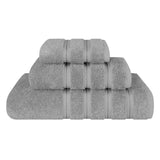 3 Piece 100% Cotton Extra Fluffy and Soft Luxury Turkish Towel Set with 20 Different Colors - 20 Set Case Pack