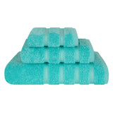 3 Piece 100% Cotton Extra Fluffy and Soft Luxury Turkish Towel Set with 20 Different Colors - 20 Set Case Pack