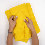 3 Piece 100% Cotton Extra Fluffy and Soft Luxury Turkish Towel Set with 20 Different Colors - 20 Set Case Pack