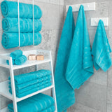 4 Piece 100% Cotton Turkish Bath Towel - 6 Set Case Pack