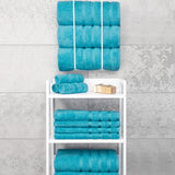 4 Piece 100% Cotton Turkish Bath Towel - 6 Set Case Pack