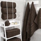 4 Piece 100% Cotton Turkish Bath Towel - 6 Set Case Pack